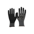 NITRAS® Nylonhandschuh Nylotex 3520 grau mit Latexbeschichtung Größe 8 Produktbild