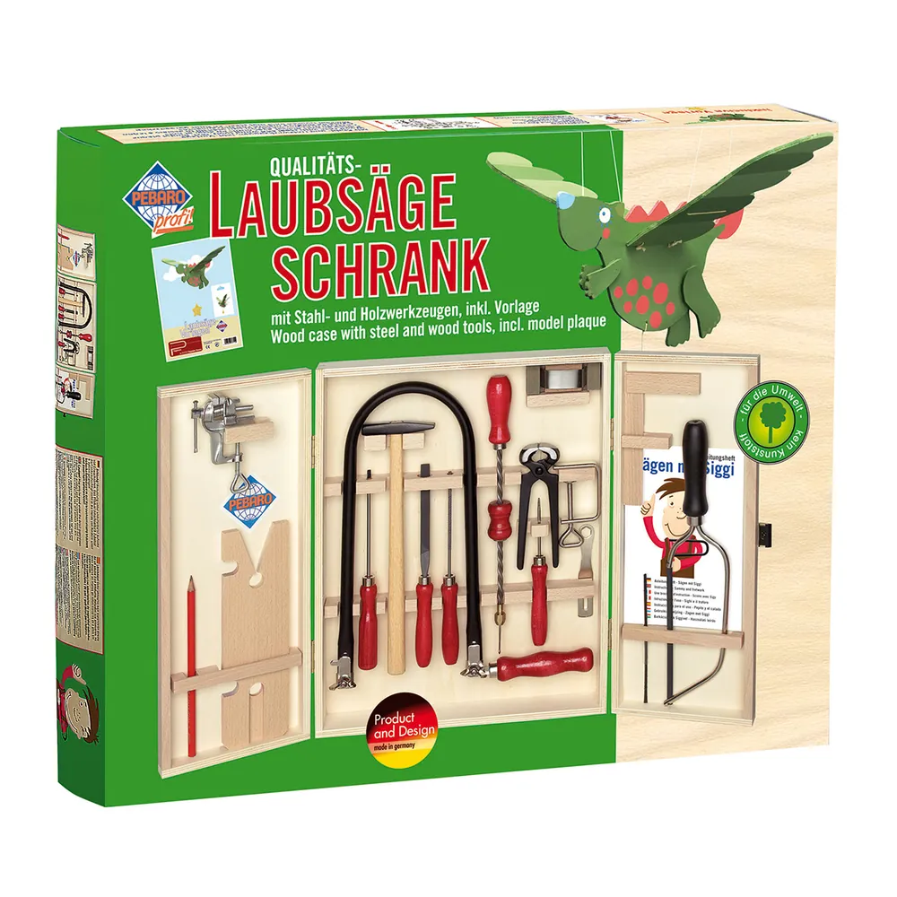 PEBARO Laubsägeschrank Type 401S 19-teilig Produktbild img2 L