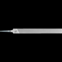 Produktbild von PFERD - Mühlsägefeile runde Kanten Flachstumpf 200mm Hieb 2 universell zum Schä