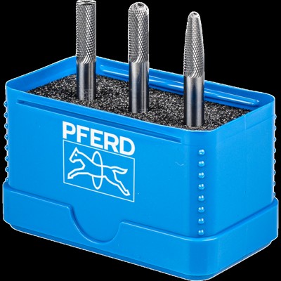 Produktbild von PFERD - Hartmetall Hochleistungskleinfrässtift Set MICRO 3-tlg. Ø 6mm Schaft-Ø 