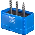 Produktbild von PFERD - Hartmetall Hochleistungsfrässtift Set 1906 INOX 3-tlg. Ø 6mm Schaft-Ø 6