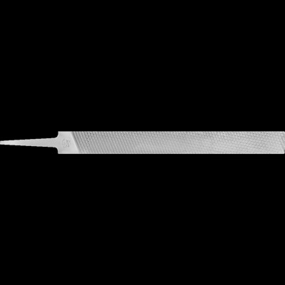 Produktbild von PFERD - Angelfeile gefräst Flachstumpf 250mm Zahnung 1, grobe Zerspanung weiche