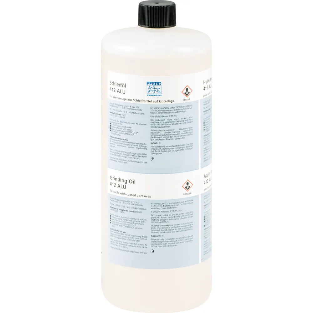 PFERD Schleiföl 412 ALU für Aluminium Produktbild img1 L