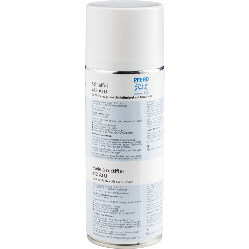 PFERD Schleiföl 412 ALU für Aluminium Produktbild img1 L
