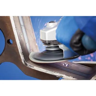 Produktbild von PFERD - COMBICLICK Korund Fiberscheibe Ø 125 mm A120 für universelle Anwendunge