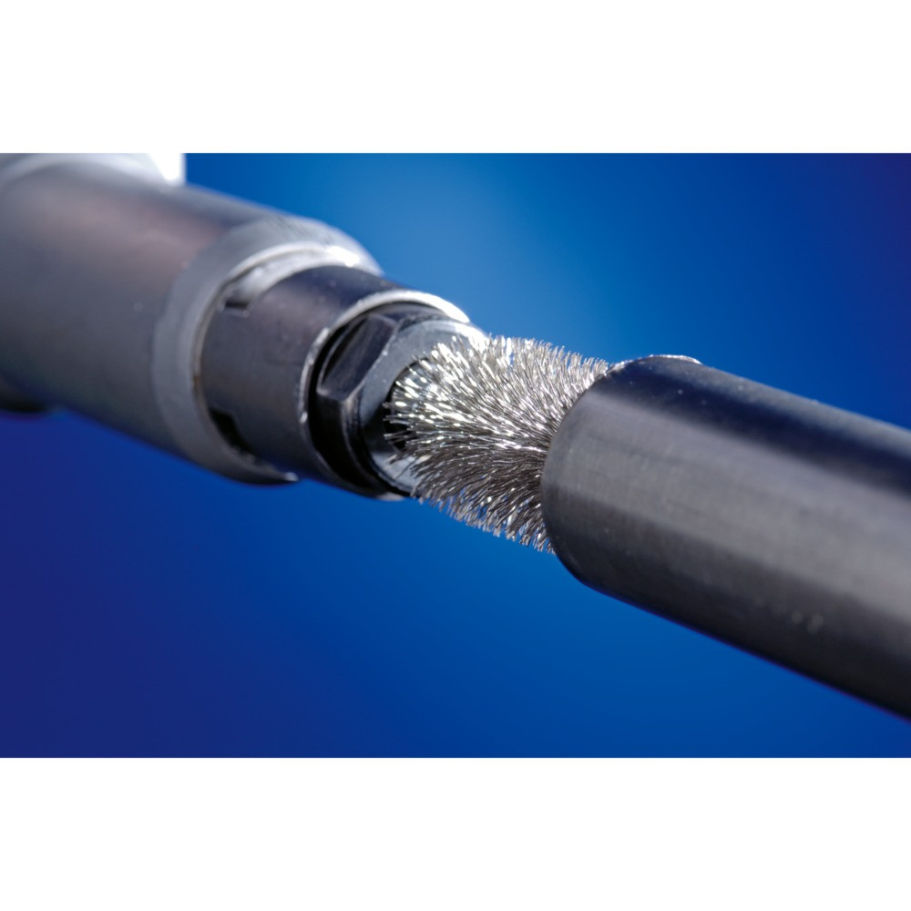 PFERD Innenbürste IBU Ø22x100mm Gewinde 3/8" BSW Stahl-Draht-Ø0,20 Produktbild img2 L