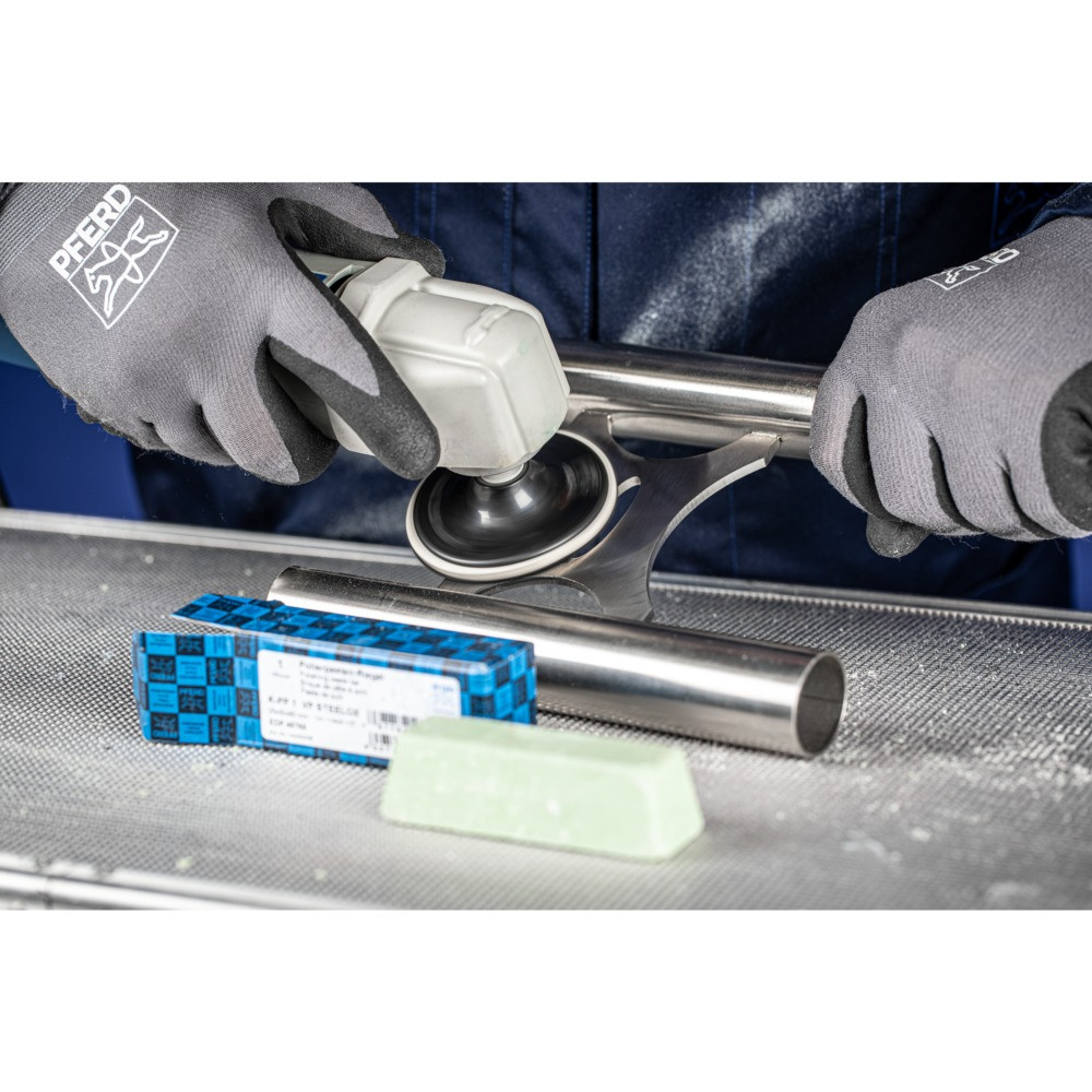 PFERD Polierpaste PP für Vorpolitor von Stahl und Edelstahl Riegel 25x30x90mm Produktbild img2 L