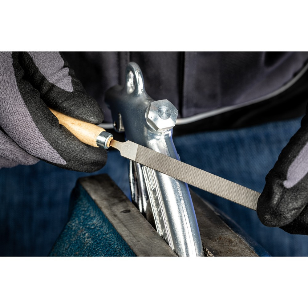 PFERD Schlüsselfeile Flachstumpf 150mm Hieb 2 für filigrane Feilarbeiten Produktbild img2 L