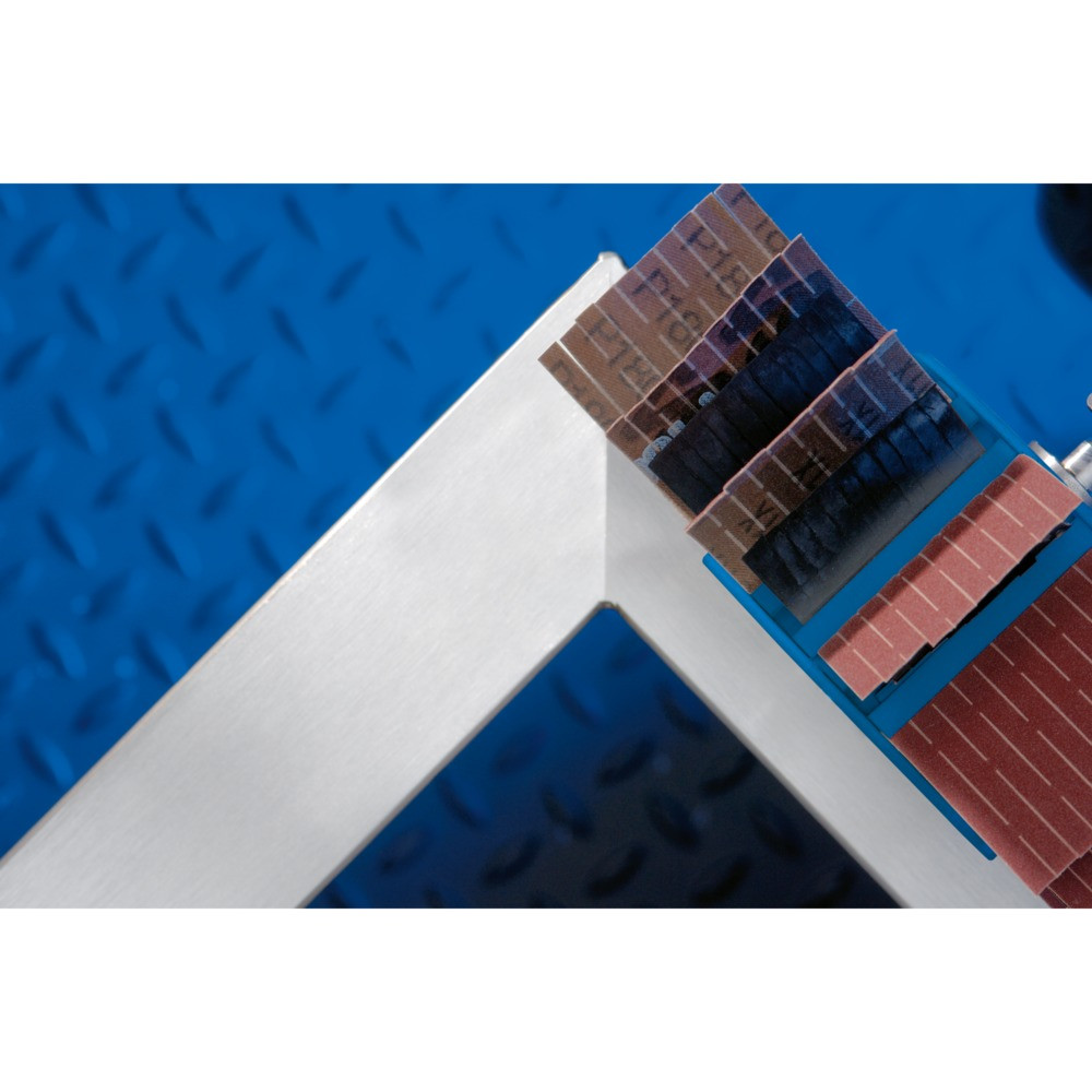 PFERD POLIFLAP Schleifrad Ø 170x60mm Schaft-Ø 12 mm zum Herstellen von Oberflächenstrukturen Produktbild img3 L