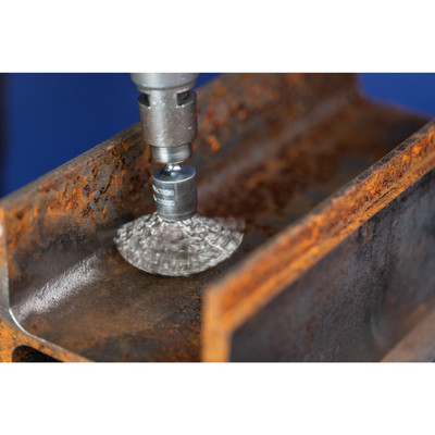 Produktbild von PFERD - Pinselbürste ungezopft PBU Ø30mm Schaft-Ø6 mm Stahl-Draht-Ø0,50