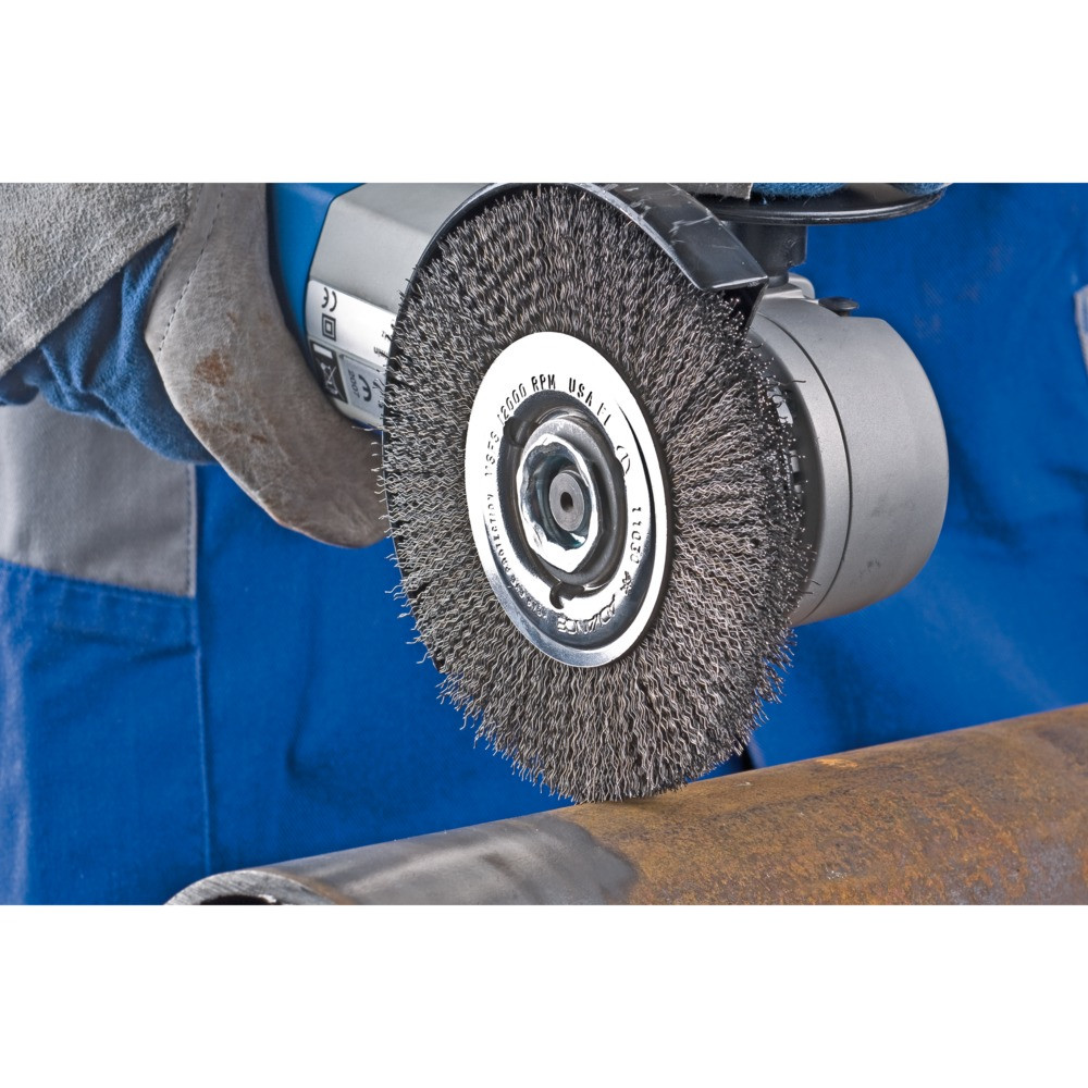 PFERD Rundbürste ungezopft RBU Ø125x12 mm M14 Stahl-Draht-Ø0,30 Winkelschleifer Produktbild img3 L