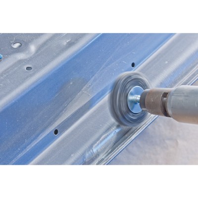 Produktbild von PFERD - POS Rundbürste ungezopft RBU Ø70x15 mm Schaft-Ø6 mm Stahl-Draht-Ø0,30 (