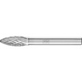 Produktbild von PFERD - Hartmetall Hochleistungsfrässtift TOUGH Flamme B Ø 08x20mm Schaft-Ø 6 m