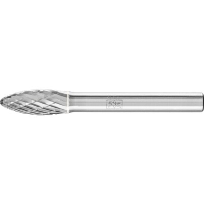 Produktbild von PFERD - Hartmetall Hochleistungsfrässtift TOUGH Flamme B Ø 08x20mm Schaft-Ø 6 m