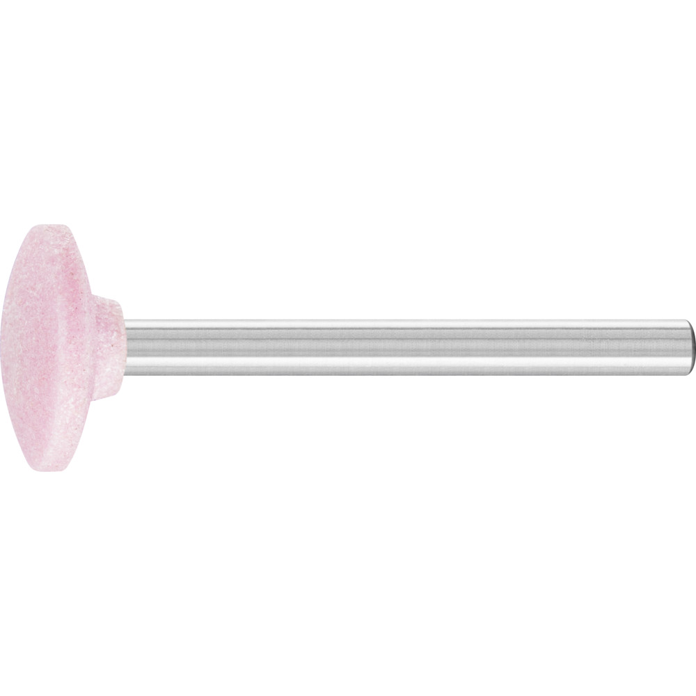 PFERD STEEL EDGE Schleifstift Form B 73 Ø 13x3 mm Schaft-Ø 3 mm A100 für Stahl- und Stahlguss Produktbild img1 L