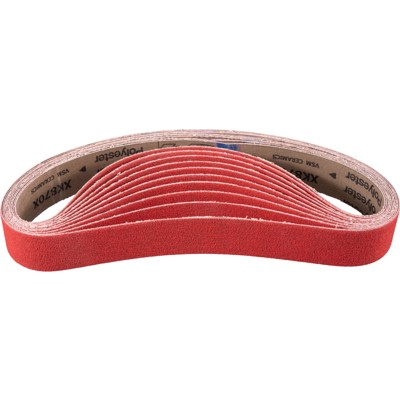 Produktbild von PFERD - Keramikkorn Schleifband BA 40x820 mm CO-COOL80 für Edelstahl-Schliff mi