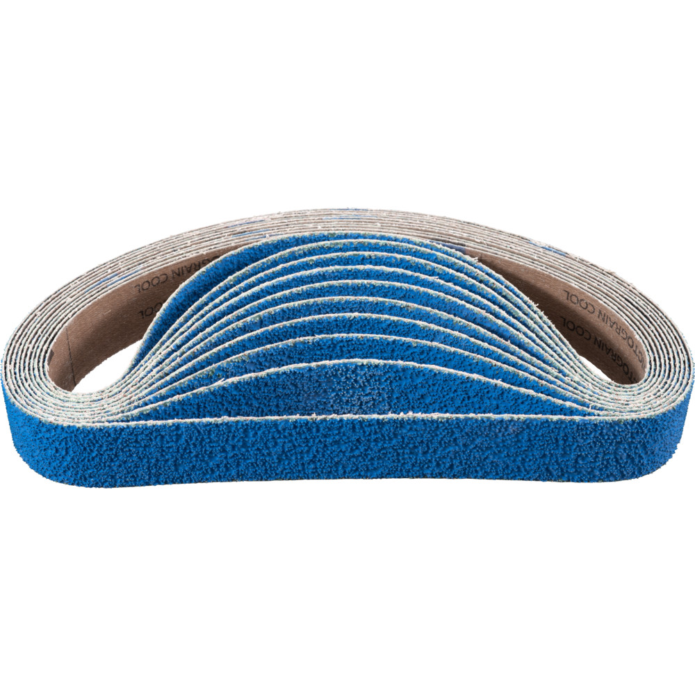 PFERD VICTOGRAIN Schleifband BA VICTOGRAIN-COOL36 für extrem hohen Abtrag mit Rohrbandschleifer Produktbild img1 L