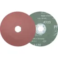 Produktbild von PFERD - COMBICLICK Korund Fiberscheibe Ø 125 mm A120 für universelle Anwendunge