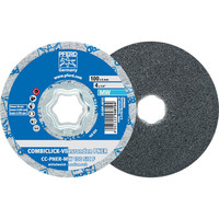 PFERD COMBICLICK verpresste Vliesronde CC PNER Mittelweich SIC Fein für Finish Produktbild