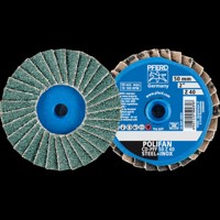 Produktbild von PFERD - COMBIDISC Zirkon Mini-POLIFAN CD Ø 50mm Z40 für gehärteten Stahl