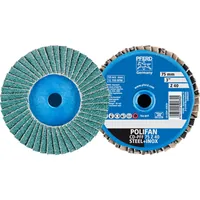 PFERD COMBIDISC Zirkon Mini-POLIFAN CD für gehärteten Stahl Produktbild