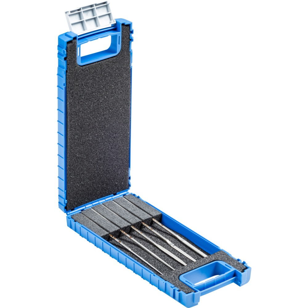 PFERD Diamant-Hemmungsfeilen-Set 5-tlg. 140mm D25 (fein) für kl. Geometrien harter Werkstoffe Produktbild img1 L