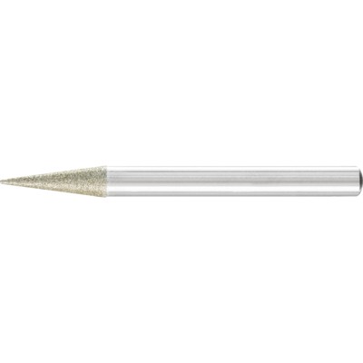 Produktbild von PFERD - Diamant-Schleifstift Spitzkegel Ø6x15° SchaftØ6 mm D126 (mit.) zum Anfa