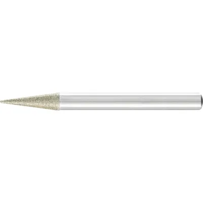 Produktbild von PFERD - Diamant-Schleifstift Spitzkegel Ø6x15° SchaftØ6 mm D126 (mit.) zum Anfa