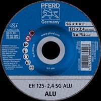 Produktbild von PFERD - Trennscheibe A30NSG Alu 125-2,4mm gekr.