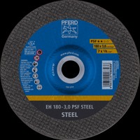 Produktbild von PFERD - Trennscheibe EH 180x3,0x22,23 mm gekröpft Universallinie PSF STEEL für 