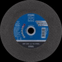 Produktbild von PFERD - Trennscheibe EHT 230x3,2x22,23 mm gerade Leistungslinie SG STEEL für St