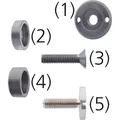 Produktbild von PFERD - Flanschschraube FLS-CC 98980038