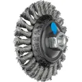 Produktbild von PFERD - Kegelbürste gezopft KBG Ø 100x13 mm M14 Edelstahl-Draht-Ø 0,50mm Winkel