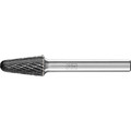 Produktbild von PFERD - Hartmetall Hochleistungsfrässtift Rundbogen KEL Ø 10x20mm Schaft-Ø 6 mm