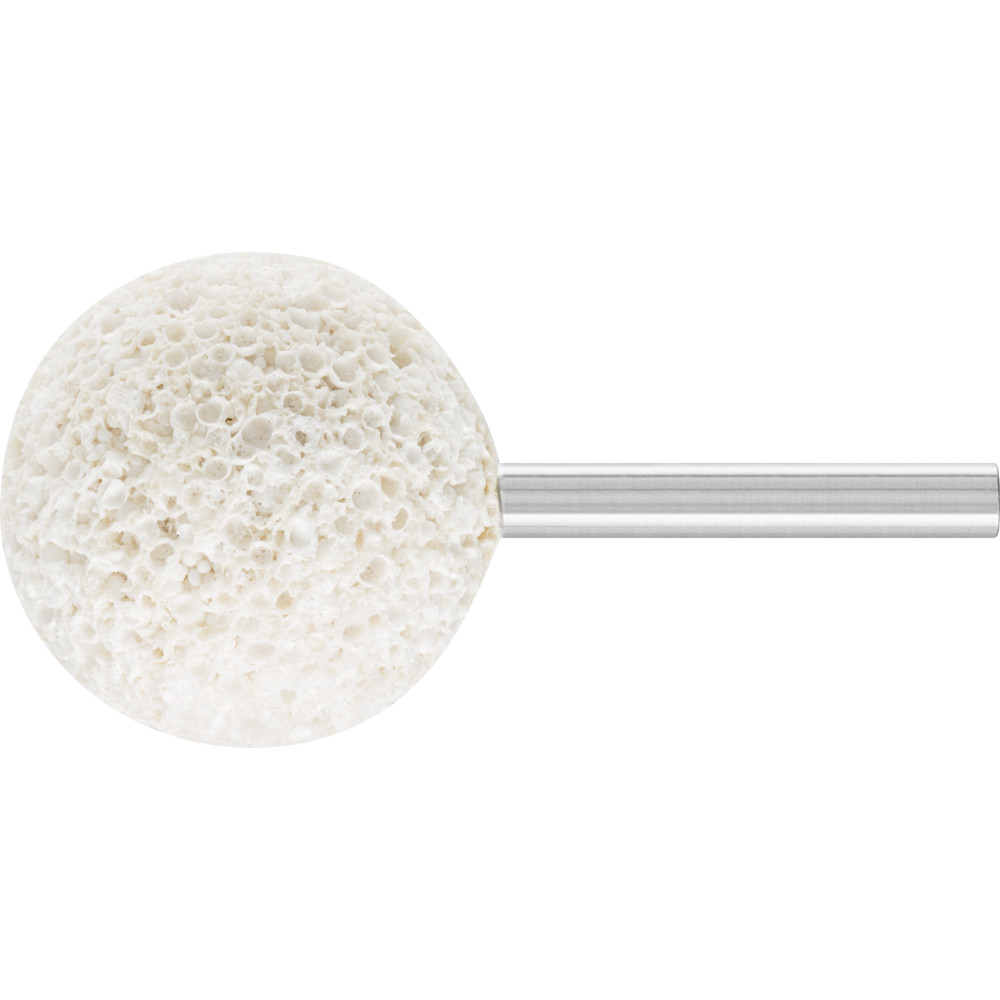 PFERD RUBBER Schleifstift Kugel Ø 40x40mm Schaft-Ø 6 mm AH2 für Gummi Produktbild img1 L
