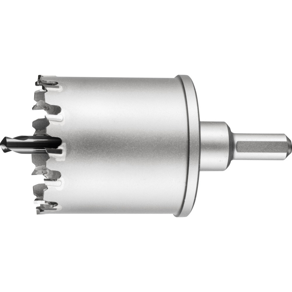 PFERD Hartmetall Lochschneider/-Lochsäge Ø 60x60mm Schaft-Ø 12 mm Schnitttiefe 57 mm universal Produktbild img1 L