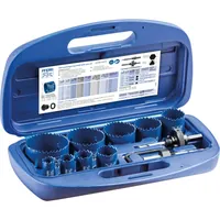 Produktbild von PFERD - Bi-Metall Lochsägen Set Co8/M42 15-tlg. für Elektriker Deutschland