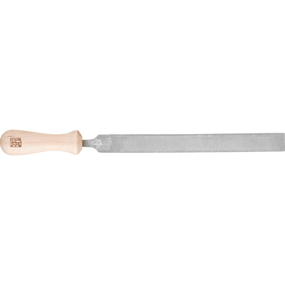 PFERD Schlüsselfeile mit Heft Flachstumpf 100mm Hieb 2 für filigrane Feilarbeiten Produktbild img1 L