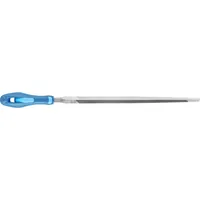 Produktbild von PFERD - Sägefeile mit Heft Dreikant schmal 125 mm Hieb 2 universell zum Schärfe