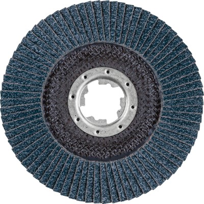 Produktbild von PFERD - POLIFAN Fächerscheibe PFC 125 mm X-LOCK konisch Z40 Uni.-Linie PSF STEE