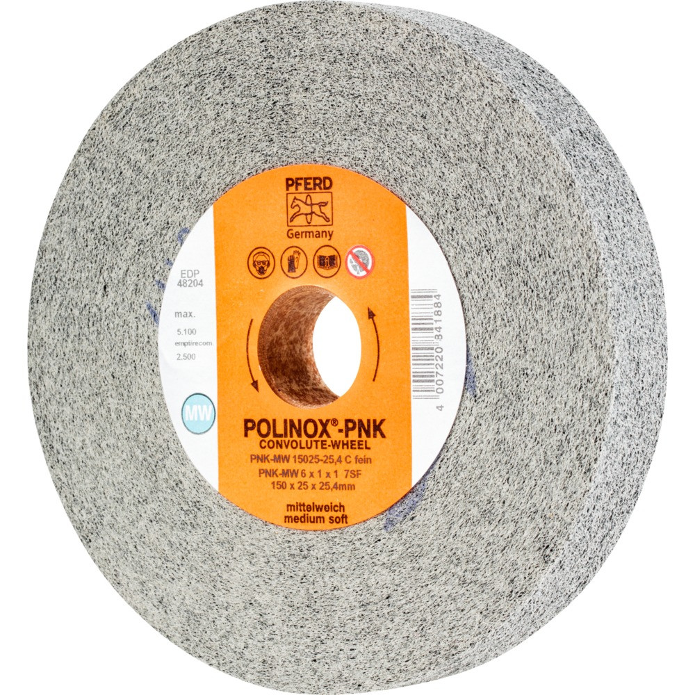 PFERD POLINOX Gewickeltes Vlies-Rad PNK Produktbild img1 L