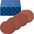 Produktbild von PFERD - Klettronden-Set Grob Korund 20-tlg. Ø 125 mm A40,60,80,120 für Winkelsc