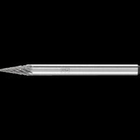 Produktbild von PFERD - Hartmetall Frässtift Spitzkegel SKM Ø 03x07 mm Schaft-Ø 3 mm Z3P univer