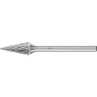 PFERD Hartmetall Frässtift Spitzkegel SKM Z3P universal mittel kreuzverzahnt Produktbild