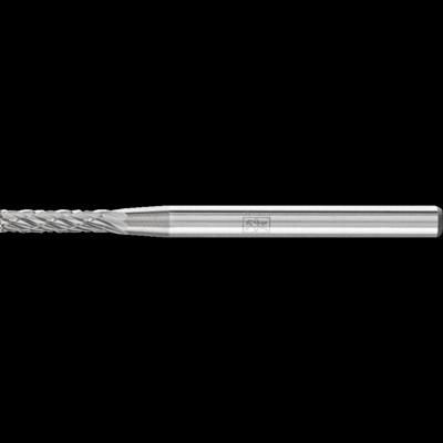 Produktbild von PFERD - Hartmetall Frässtift Zylinder ZYAS stirnverzahnt Ø 02x10mm Schaft-Ø 3mm