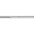 PFERD Hartmetall Frässtift Zylinder ZYAS stirnverzahnt Z3P universal mittel kreuzverzahnt Produktbild