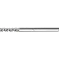 PFERD Hartmetall Frässtift Zylinder ZYAS stirnverzahnt Z3P universal mittel kreuzverzahnt Produktbild