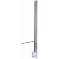 Pitzl® Balkonsäule BSP, C-Profil 50 x 40 x 3mm, "CE", zum Andübeln, feuerverzinkt Produktbild img1 S