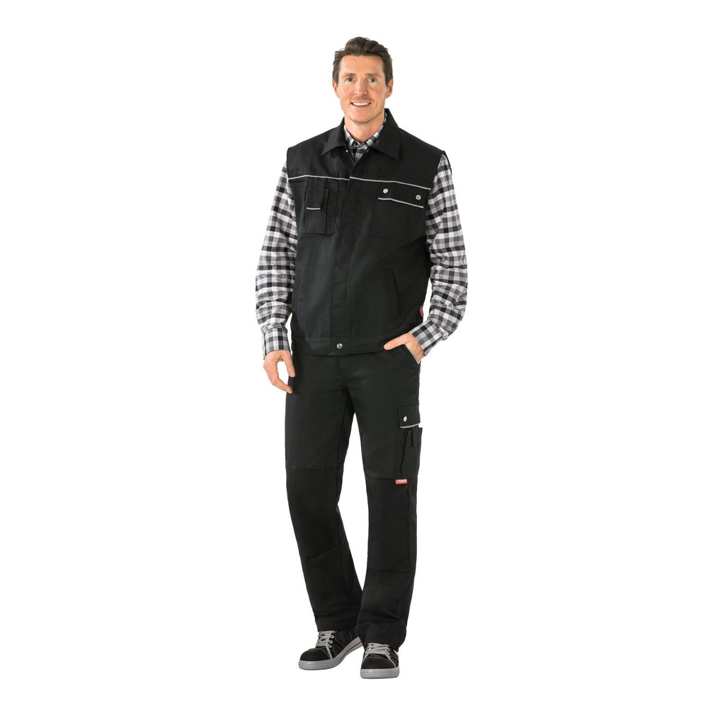 Planam Arbeitsweste 2164 schwarz/schwarz, Größe 3XL Produktbild img1 L