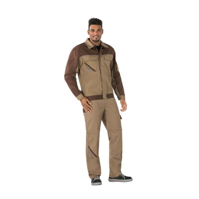 Produktbild von Planam - Bundjacke 2314 khaki/braun/zink, Größe 30